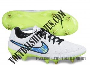 Nike Tiempo Legend V White/Volt/Soar/Black
