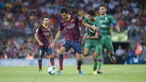 Sergio Busquets frente al Levante (FC BARCELONA)