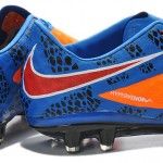 Nike Hypervenom 2014 - Azules y Naranjas - Trasera