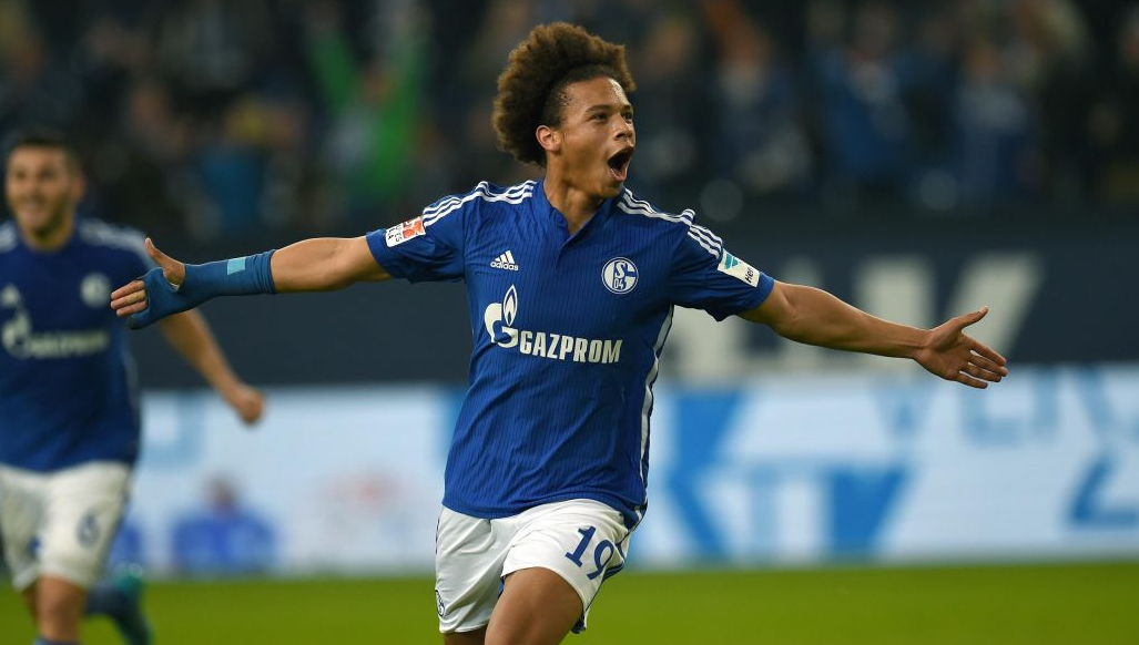 Leroy Sané, celebrando un gol (FOTO - EUROSPORT)