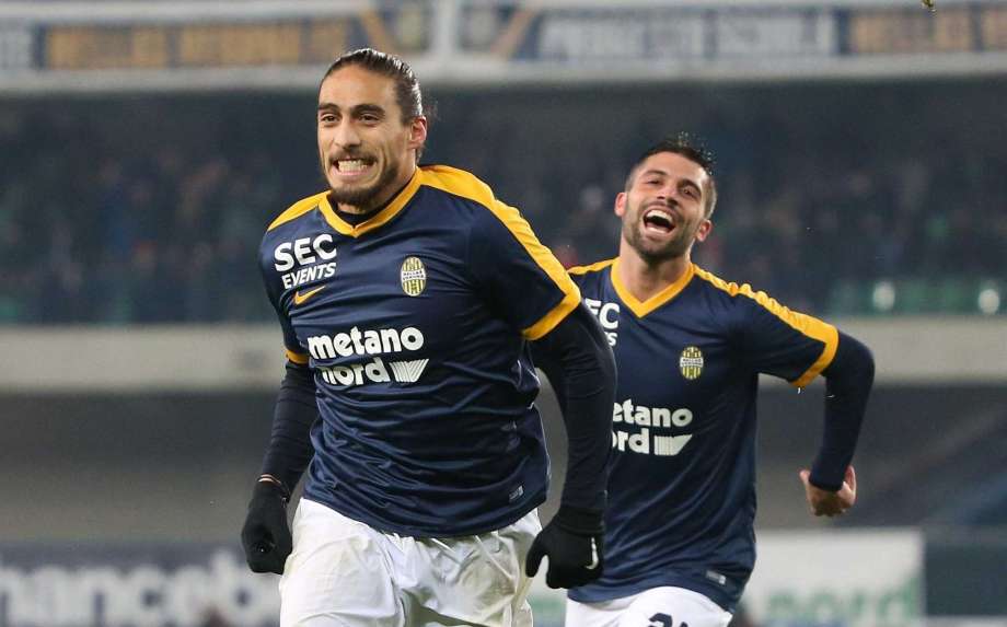 Martín Cáceres celebrando un gol (FOTO - The Register Citizen)