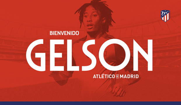 Gelson Martins, nuevo jugador del Atlético (FOTO - Atlético de Madrid)