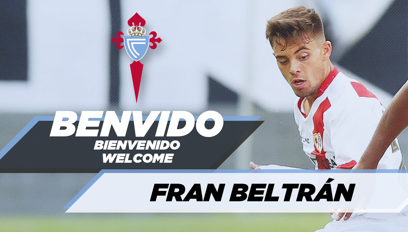 Fran Beltrán, nuevo jugador del Celta de Vigo (FOTO - Celta de Vigo)