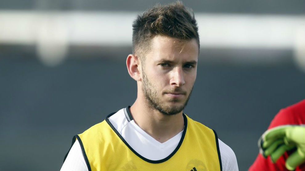 Álvaro Medrán en un entrenamiento (FOTO - Marca)