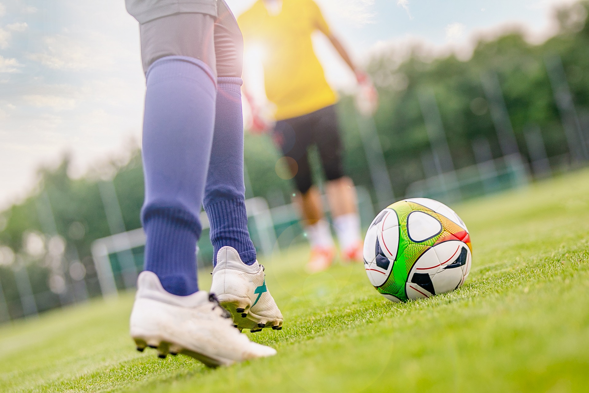 Equipamiento de fútbol para entrenar